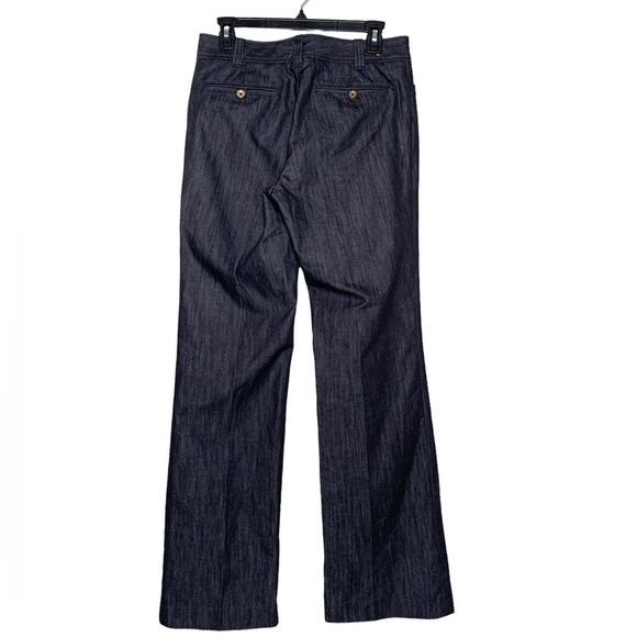 Lilly Pulitzer‎ Navy Blue Wide Leg Trouser Jeans Career Casual Sz 4 - Picture 2 of 6